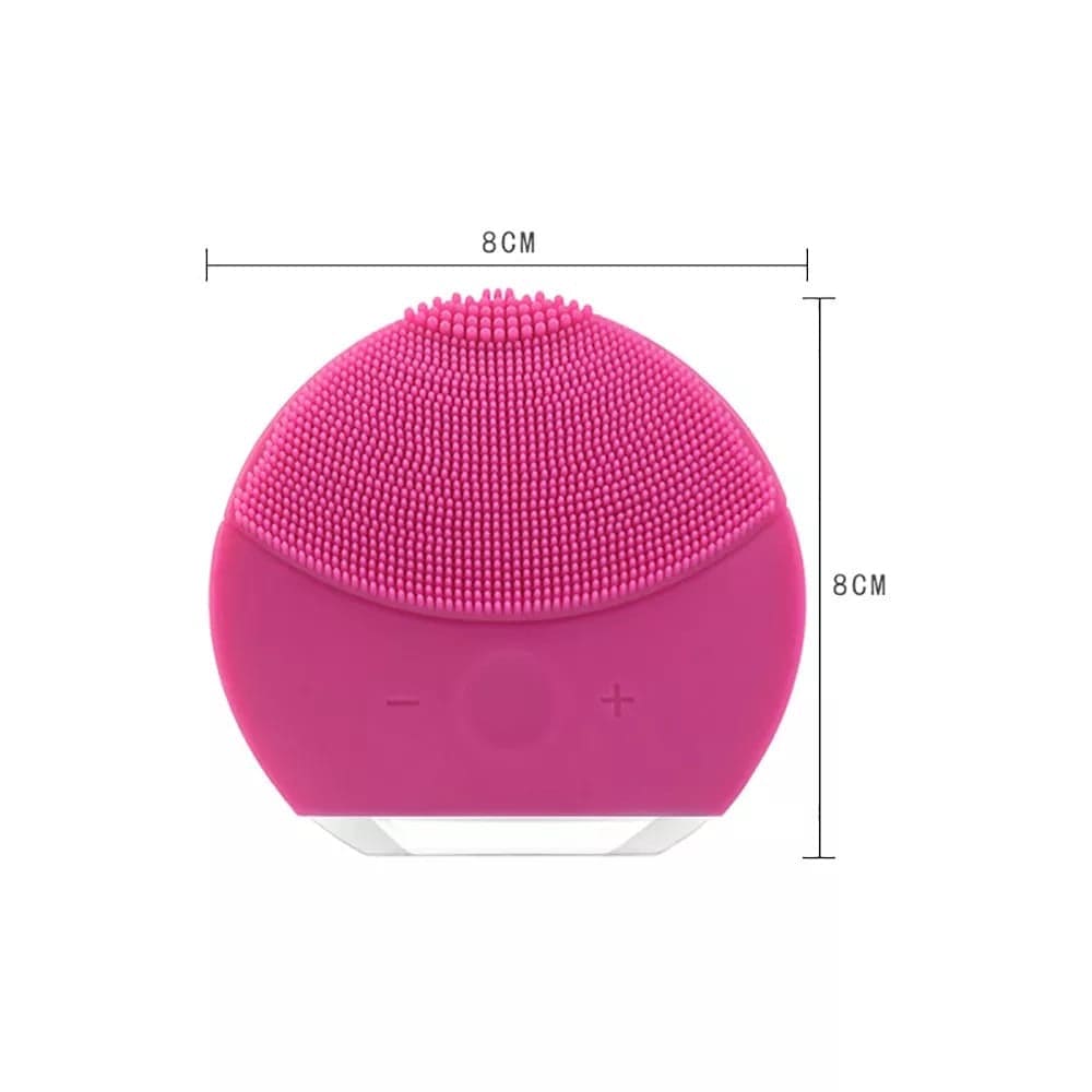 Vibrating Electric Facial Cleansing Brush, Rechargeable Sonic Facial Cleansing Brush, Massager For Deep Cleansing, Silicon Facial Massager Vibrating Electric Facial Cleansing Brush, Rechargeable Sonic Facial Cleansing Brush, Massager For Deep Cleansing, Silicon Facial Massager